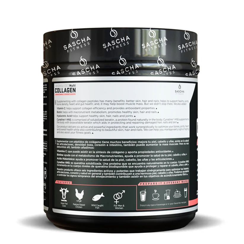 Colágeno Sascha Fitness Limonada de Fresa
