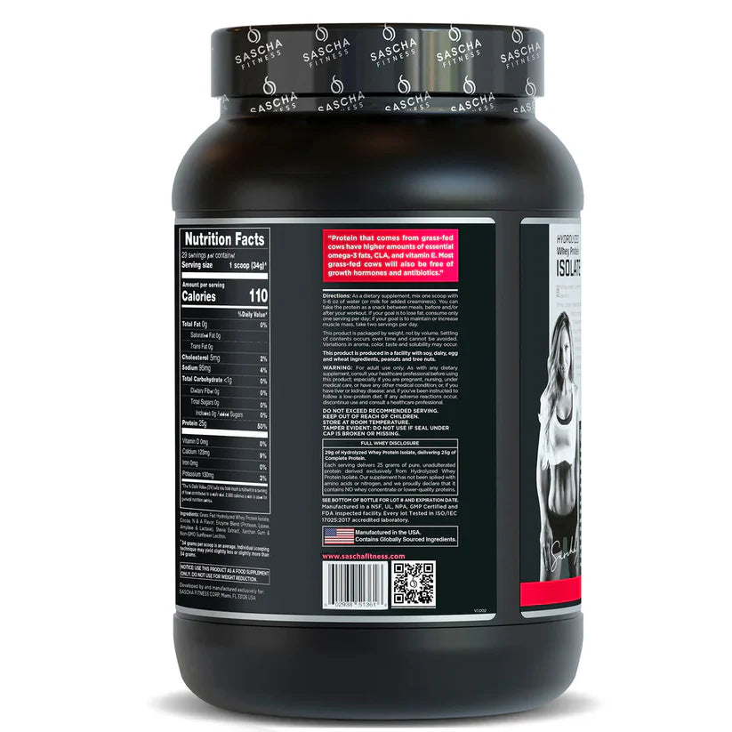 Proteina Sascha Fitness Fresa