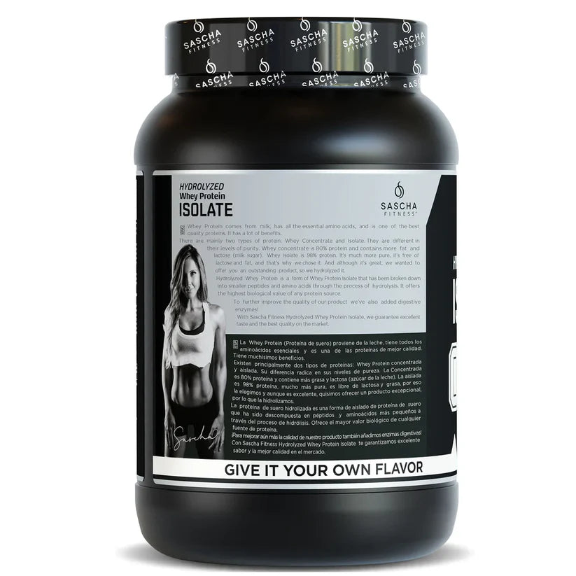 Proteina Sascha Fitness Sin Sabor