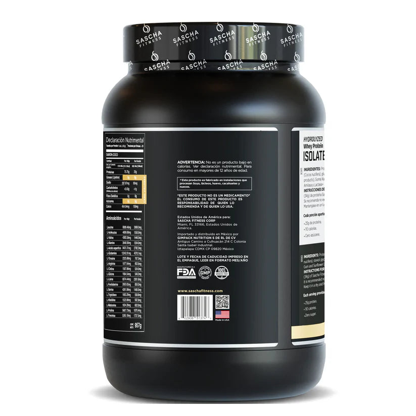 Proteina Sascha Fitness Caramelo