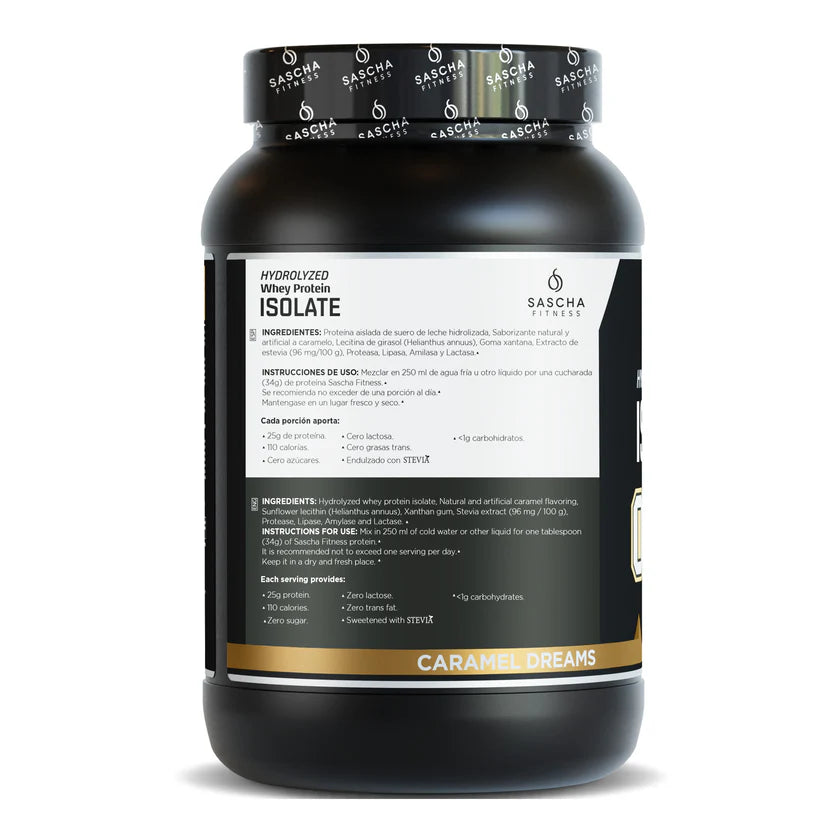 Proteina Sascha Fitness Caramelo