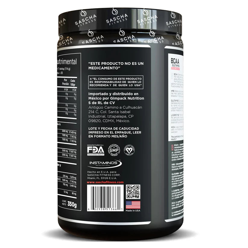 BCAA Sascha Fitness Sandia
