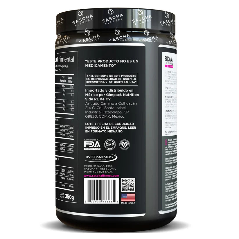 BCAA Sascha Fitness Uva