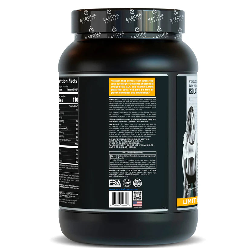 Proteína Vainilla-Horchata Sascha Fitness