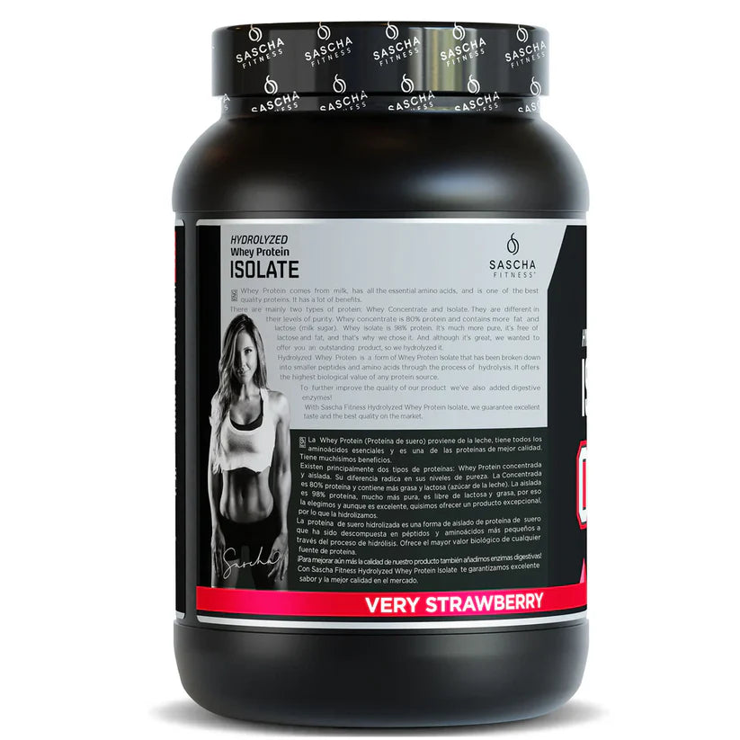 Proteina Sascha Fitness Fresa