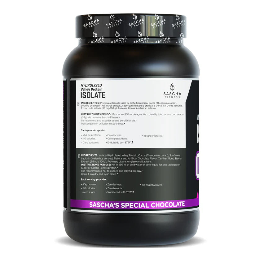 Proteina Sascha Fitness Chocolate