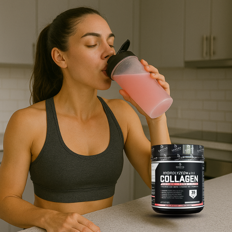 Colágeno Sascha Fitness Limonada de Fresa