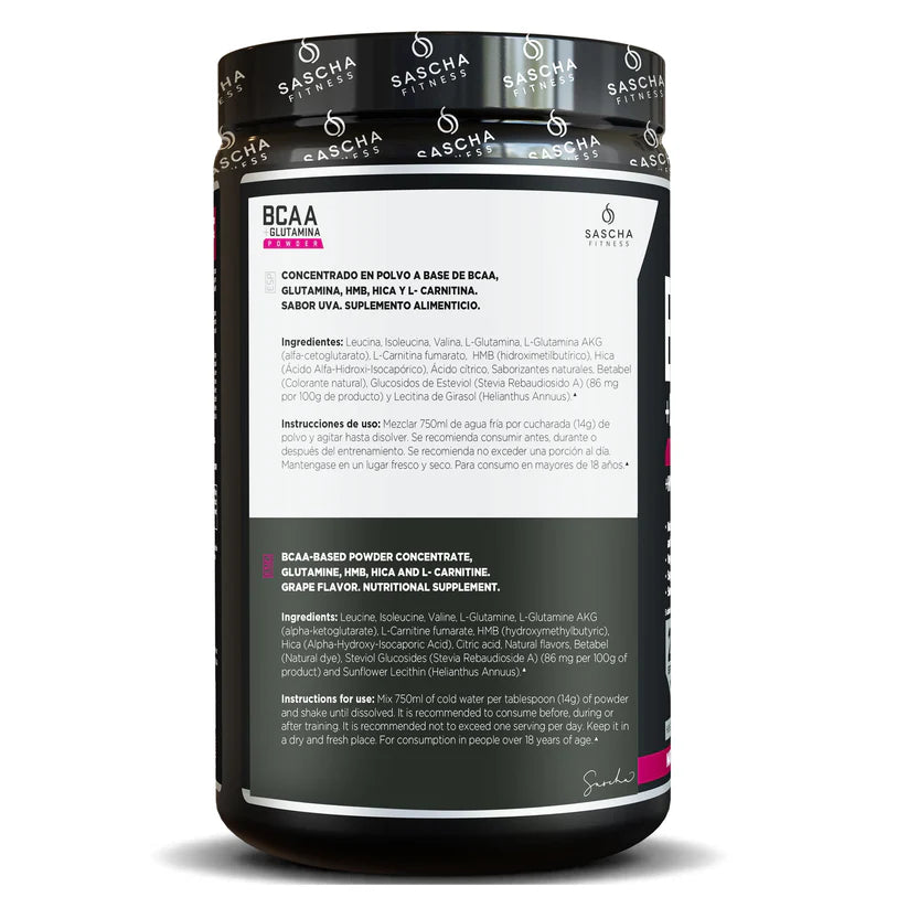 BCAA Sascha Fitness Uva